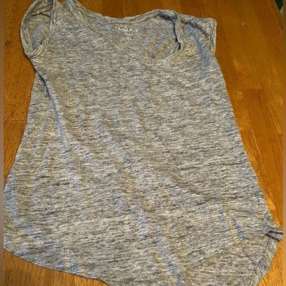 Loft 100% linen tee shirt, size XS - Picture 1 of 4